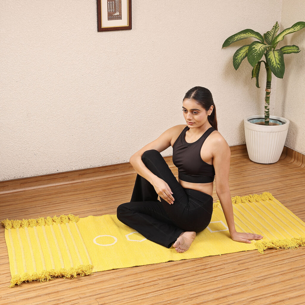 Jeeva Turmeric Five Elements Yoga Mat, YM8
